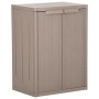 Garden storage cabinet PP wood appearance 65x45x88 cm by vidaXL, Lockers and storage cabinets - Ref: Foro24-151239, Price: 13...