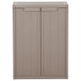 Garden storage cabinet PP wood appearance 65x45x88 cm by vidaXL, Lockers and storage cabinets - Ref: Foro24-151239, Price: 13...