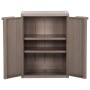 Garden storage cabinet PP wood appearance 65x45x88 cm by vidaXL, Lockers and storage cabinets - Ref: Foro24-151239, Price: 13...