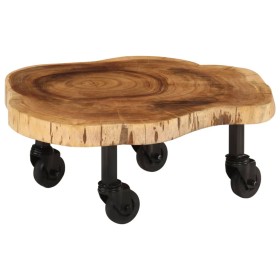 Solid acacia wood coffee table 60x55x25 cm by vidaXL, Coffee table - Ref: Foro24-244950, Price: 86,99 €, Discount: %