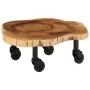 Solid acacia wood coffee table 60x55x25 cm by vidaXL, Coffee table - Ref: Foro24-244950, Price: 86,99 €, Discount: %