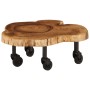 Solid acacia wood coffee table 60x55x25 cm by vidaXL, Coffee table - Ref: Foro24-244950, Price: 86,99 €, Discount: %