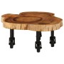 Solid acacia wood coffee table 60x55x25 cm by vidaXL, Coffee table - Ref: Foro24-244950, Price: 86,99 €, Discount: %