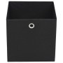 Storage boxes 4 units non-woven textile 32x32x32 cm black by vidaXL, Storage baskets - Ref: Foro24-245745, Price: 28,27 €, Di...