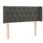 Dark gray velvet headboard 103x16x78/88 cm by vidaXL, Headboards and footboards - Ref: Foro24-3119147, Price: 68,89 €, Discou...