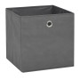 Storage boxes 10 pcs non-woven textile 32x32x32 cm gray by vidaXL, Storage baskets - Ref: Foro24-245748, Price: 49,66 €, Disc...