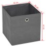 Storage boxes 10 pcs non-woven textile 32x32x32 cm gray by vidaXL, Storage baskets - Ref: Foro24-245748, Price: 49,66 €, Disc...