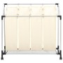 Laundry separator with 4 cream steel bags by vidaXL, Laundry baskets - Ref: Foro24-282428, Price: 43,75 €, Discount: %