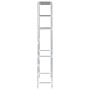 3-tier shelf above washing machine silver 69x28x169 cm by vidaXL, Towel racks - Ref: Foro24-282465, Price: 24,24 €, Discount: %