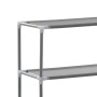 3-tier shelf above washing machine silver 69x28x169 cm by vidaXL, Towel racks - Ref: Foro24-282465, Price: 24,24 €, Discount: %