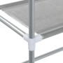 3-tier shelf above washing machine silver 69x28x169 cm by vidaXL, Towel racks - Ref: Foro24-282465, Price: 24,24 €, Discount: %