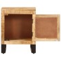 Solid mango wood bedside table 40x30x50 cm by vidaXL, Sideboards - Ref: Foro24-282759, Price: 86,83 €, Discount: %