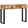 Solid mango wood console table 110x30x76 cm by vidaXL, Side tables - Ref: Foro24-282761, Price: 212,05 €, Discount: %