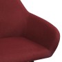 Dining chairs 2 units red fabric by vidaXL, dining chairs - Ref: Foro24-283467, Price: 194,14 €, Discount: %