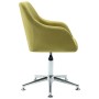 Green fabric swivel dining chair by vidaXL, dining chairs - Ref: Foro24-283474, Price: 88,46 €, Discount: %