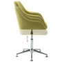 Silla de comedor giratoria tela verde de vidaXL, Sillas de comedor - Ref: Foro24-283474, Precio: 88,46 €, Descuento: %