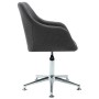 Swivel dining chairs 2 units dark gray fabric by vidaXL, dining chairs - Ref: Foro24-283480, Price: 128,07 €, Discount: %