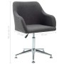 Swivel dining chairs 2 units dark gray fabric by vidaXL, dining chairs - Ref: Foro24-283480, Price: 128,07 €, Discount: %