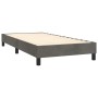 Cama box spring con colchón terciopelo gris oscuro 100x200 cm de vidaXL, Camas y somieres - Ref: Foro24-3127656, Precio: 358,...