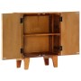 Aparador tallado a mano madera maciza reciclada 60x30x75 cm de vidaXL, Aparadores - Ref: Foro24-247910, Precio: 238,26 €, Des...