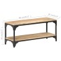 Solid mango wood coffee table 90x30x40 cm by vidaXL, Coffee table - Ref: Foro24-320258, Price: 110,05 €, Discount: %