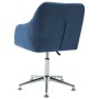 Drehbare Esszimmerstühle, 2 Einheiten, blauer Stoff von vidaXL, Essstühle - Ref: Foro24-283483, Preis: 124,85 €, Rabatt: %