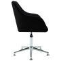 Swivel dining chairs 2 units black fabric by vidaXL, dining chairs - Ref: Foro24-283485, Price: 128,07 €, Discount: %