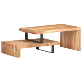 Set of 2 solid acacia wood coffee tables by vidaXL, Coffee table - Ref: Foro24-320394, Price: 181,99 €, Discount: %