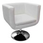 Kitchen stools 2 units white artificial leather by vidaXL, Armchairs - Ref: Foro24-160439, Price: 383,49 €, Discount: %