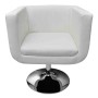 Kitchen stools 2 units white artificial leather by vidaXL, Armchairs - Ref: Foro24-160439, Price: 383,49 €, Discount: %