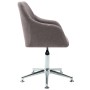 Swivel dining chairs 2 units gray taupe fabric by vidaXL, dining chairs - Ref: Foro24-283488, Price: 124,85 €, Discount: %