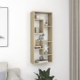 Plywood wall shelf in oak color 36x16x90 cm by vidaXL, Shelves and shelves - Ref: Foro24-803014, Price: 34,06 €, Discount: %