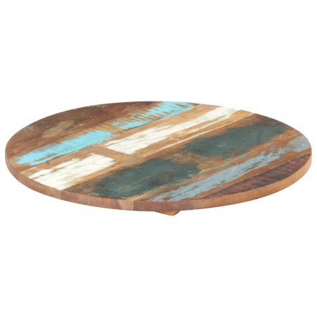 Round table top 40 cm 25-27 mm solid recycled wood by vidaXL, Table tops - Ref: Foro24-286036, Price: 30,65 €, Discount: %