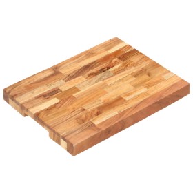 Tabla de cortar de madera maciza de acacia 40x30x4 cm de vidaXL, Tablas de cortar - Ref: Foro24-286568, Precio: 47,98 €, Desc...