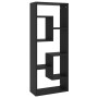 Black plywood wall shelf 36x16x90 cm by vidaXL, Shelves and shelves - Ref: Foro24-803012, Price: 36,17 €, Discount: %