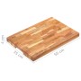 Tabla de cortar de madera maciza de acacia 50x35x4 cm de vidaXL, Tablas de cortar - Ref: Foro24-286569, Precio: 56,49 €, Desc...