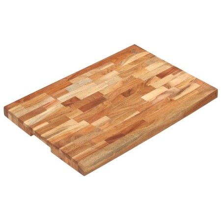 Tabla de cortar de madera maciza de acacia 60x40x4 cm de vidaXL, Tablas de cortar - Ref: Foro24-286570, Precio: 74,58 €, Desc...