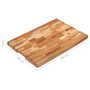 Tabla de cortar de madera maciza de acacia 60x40x4 cm de vidaXL, Tablas de cortar - Ref: Foro24-286570, Precio: 74,58 €, Desc...