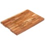 Tabla de cortar de madera maciza de acacia 60x40x4 cm de vidaXL, Tablas de cortar - Ref: Foro24-286570, Precio: 74,58 €, Desc...