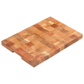 Tabla de cortar de madera maciza de acacia 50x34x3,8 cm de vidaXL, Tablas de cortar - Ref: Foro24-286572, Precio: 56,14 €, De...