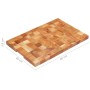 Tabla de cortar de madera maciza de acacia 60x40x3,8 cm de vidaXL, Tablas de cortar - Ref: Foro24-286573, Precio: 72,06 €, De...