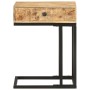 Mesa auxiliar forma de U madera maciza de mango 45x30x61 cm de vidaXL, Mesas auxiliares - Ref: Foro24-289091, Precio: 75,81 €...