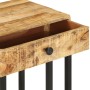 Mesa auxiliar forma de U madera maciza de mango 45x30x61 cm de vidaXL, Mesas auxiliares - Ref: Foro24-289091, Precio: 75,81 €...