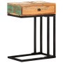 U-shaped side table solid recycled wood 45x30x61 cm by vidaXL, Side tables - Ref: Foro24-289092, Price: 75,63 €, Discount: %