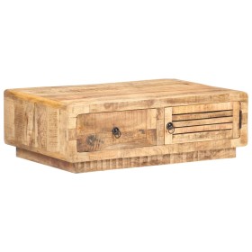 Rough mango wood coffee table 90x60x29 cm by vidaXL, Coffee table - Ref: Foro24-320458, Price: 321,99 €, Discount: %