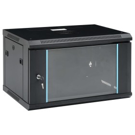 Wall network cabinet 6U 19" IP20 600x450x375 mm by vidaXL, Network storage systems - Ref: Foro24-30165, Price: 80,99 €, Disco...