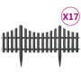 Garden edges 17 units PP anthracite 10 m by vidaXL, Garden edging and edging - Ref: Foro24-314682, Price: 38,21 €, Discount: %