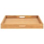 Solid teak wood tray 60x60 cm by vidaXL, Serving platters - Ref: Foro24-315458, Price: 61,83 €, Discount: %