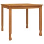 Mesa de comedor de jardín madera maciza de teca 85x85x75 cm de vidaXL, Mesas de jardín - Ref: Foro24-316605, Precio: 103,99 €...