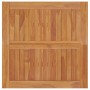 Mesa de comedor de jardín madera maciza de teca 85x85x75 cm de vidaXL, Mesas de jardín - Ref: Foro24-316605, Precio: 105,79 €...